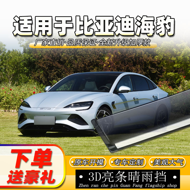 Window Visor for – BYD Rain shield - 4dm-i07dmi2