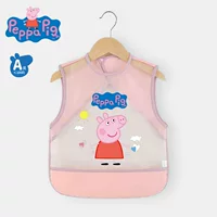 Маленькая свинья Page Baby Food Baby Baby Baby Cabs Детский сад Водонепроницаемый анти-грязный фартук