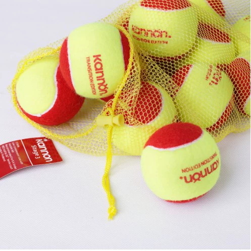 Kannon Kanglong Теннисный переход короткий низкий декомпрессионный мягкий теннис S3 для использования до 8 лет 12 упаковок