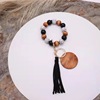 Baseball bracelet, keychain with tassels, wholesale