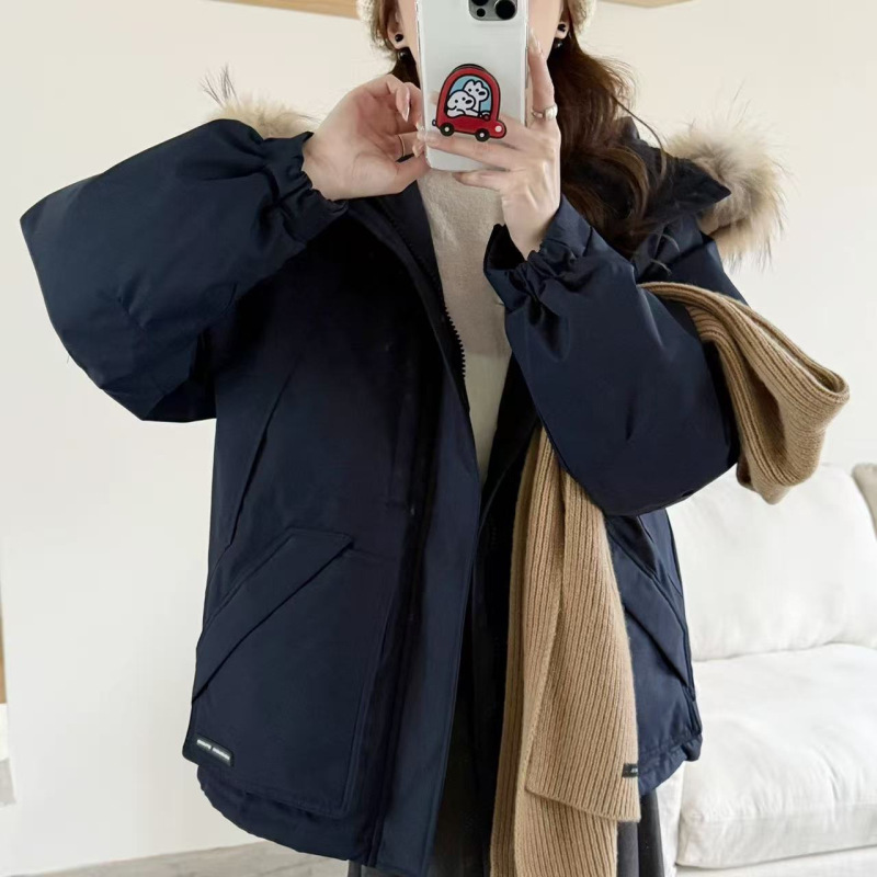 New National Standard 90% down Workwear Parka Women's Mid-Length Thick Coat for Petite Sizes 2026 with Real Raccoon Fur New National Standard 90% down Workwear Parka Women's Mid-Length Thick Coat for Petite Sizes 2026 with Real Raccoon Fur