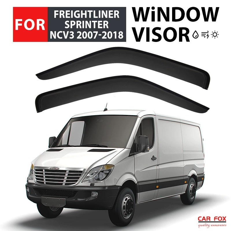 Подходящий для Freightliner Sprinter козырек для окна - защита от дождя и солнца