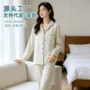 长袖大码女士翻领家居服