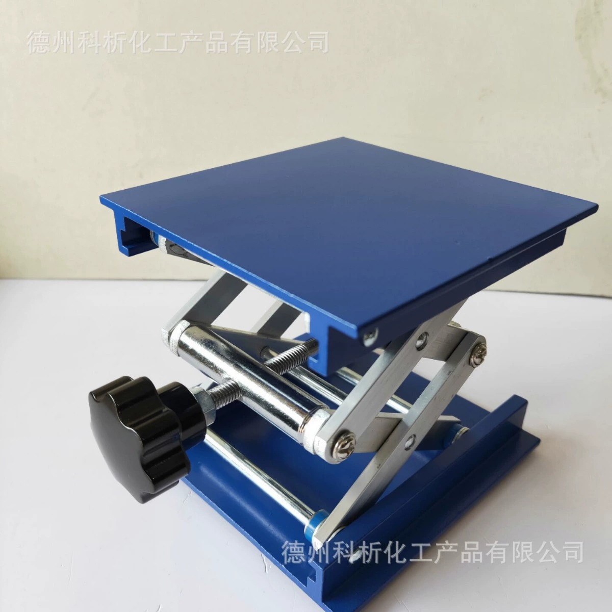 Алюминиевый сплав подъемная платформа синяя подъемная платформа малая подъемная платформа алюминиевая окислительная подъемная платформа 100 мм