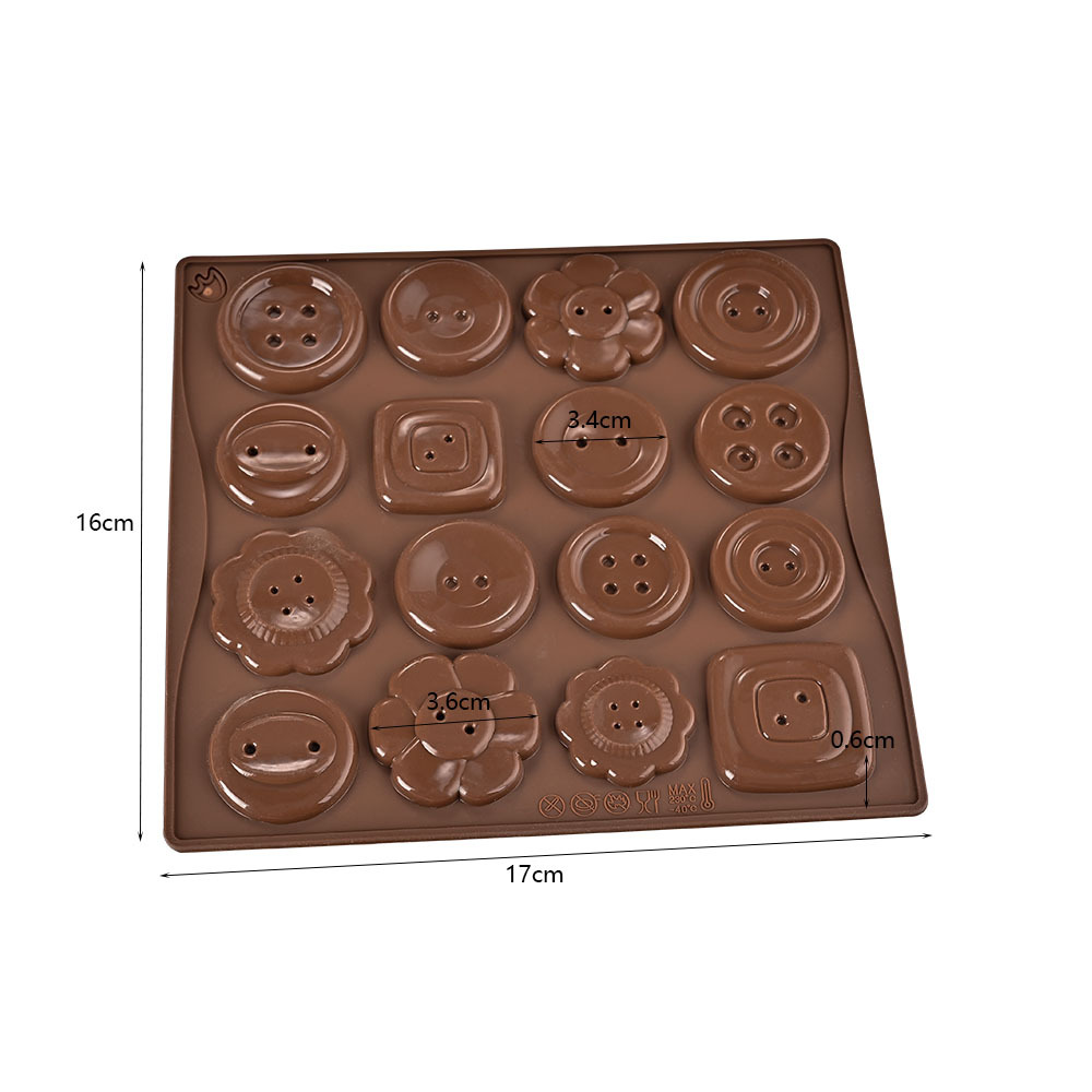 Molde de Silicona para Chocolate DIY, Multiuso con Formas de Dibujos Animados para Repostería