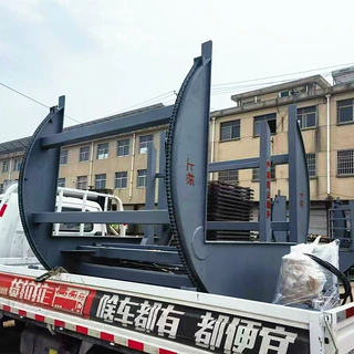 全自动180度板材换面翻板机 C型钢板翻转机器 石材整吨翻面机设备
