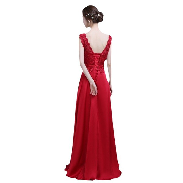 Long wedding dress