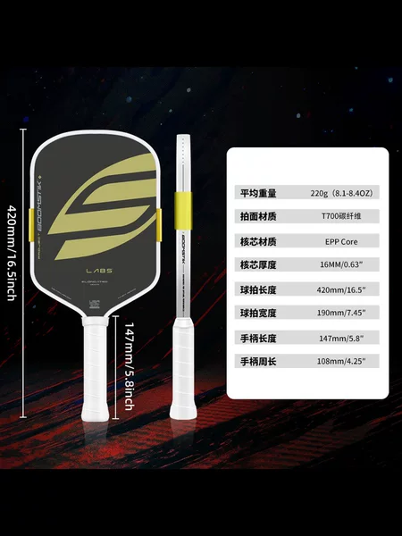 Gen5 Heat-Pressed 5Th Generation Carbon Fiber Pickleball Paddle for Competition and Training