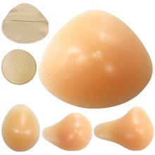 硅胶义乳乳腺术后切除专用搭配保护套胸垫假奶假乳房凹底三角圆型