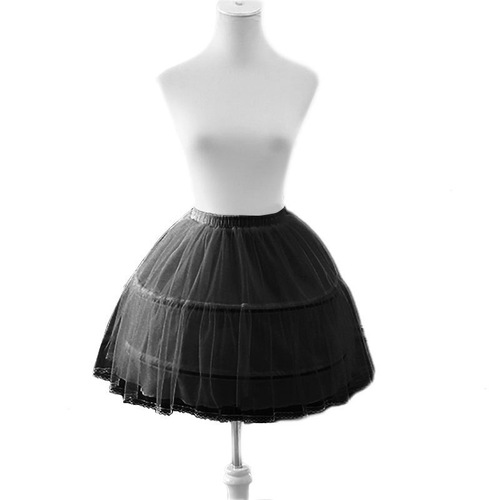 Violent cos maid outfit lolita tutu skirt daily bone fishbone skirt support short petticoat performance dress support skirt