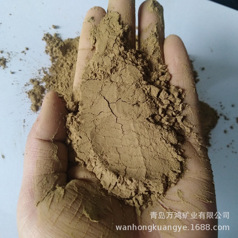 万鸿硅藻土批发100目硅藻土粉过滤水助滤剂粘土量大优惠