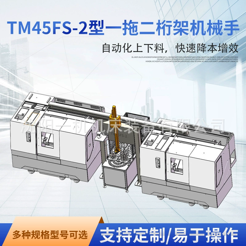Манипулятор типа TM45FS-2 с одной на две стропы (сервопривод оси А, напольный тип)