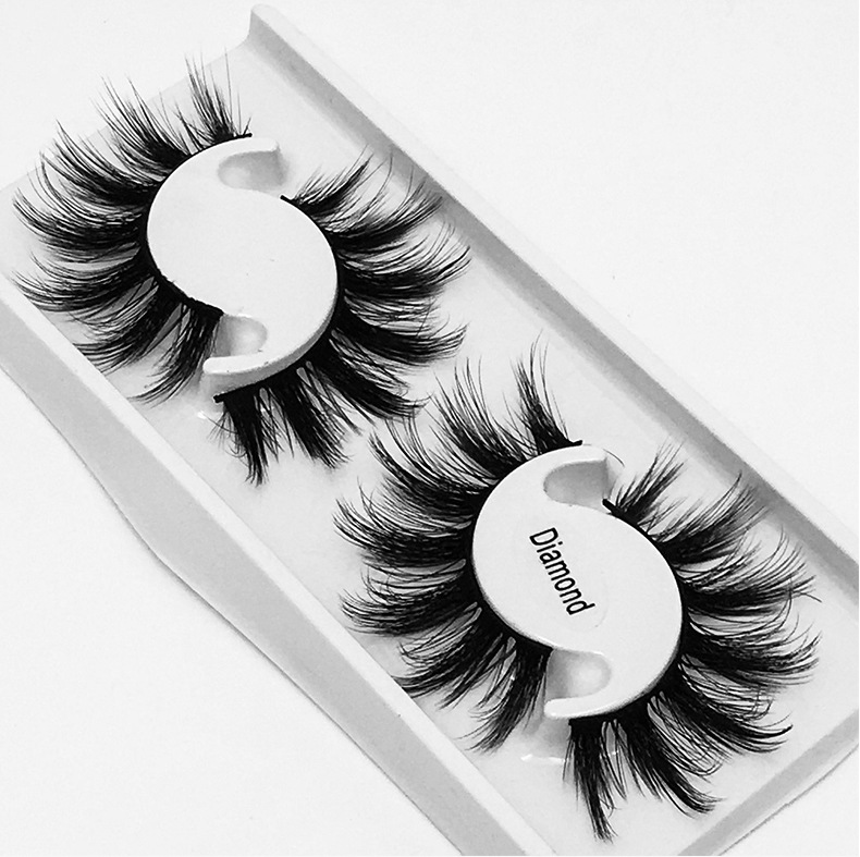 New 3d Mink Hair Eyelash Natural Thick False Eyelashes  1 Pair display picture 1