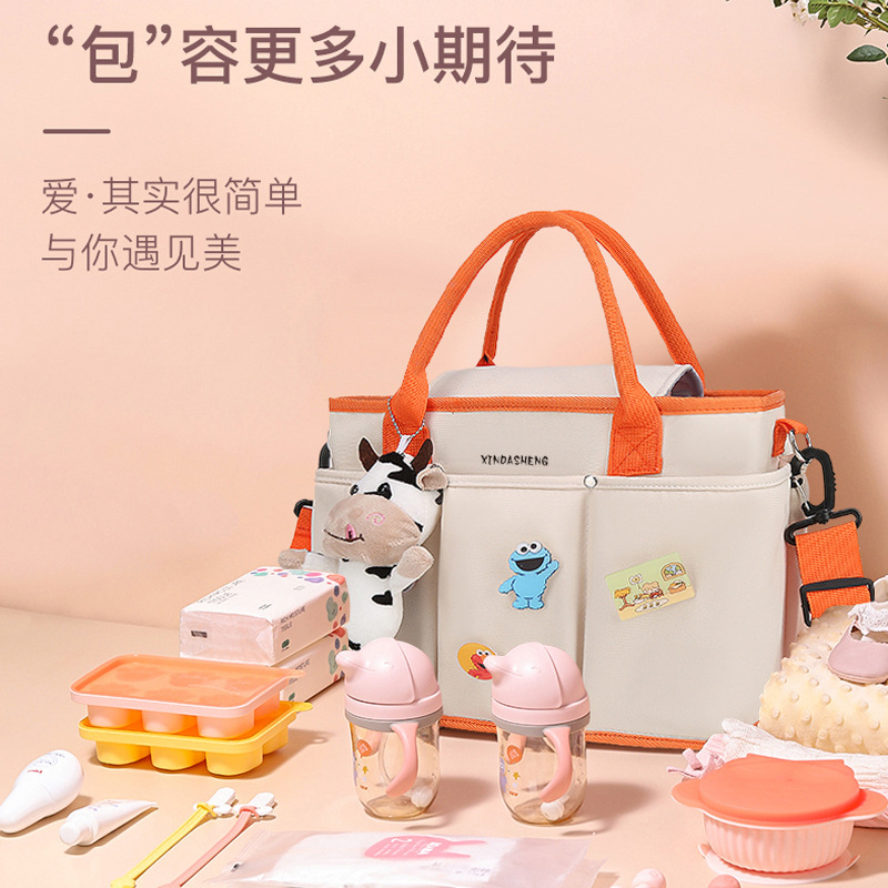 Small Mummy Bag 2021 New Summer Crossbody Mother and Baby Bag Multi-Function Stroller Bag Mother Shoulder Handbag