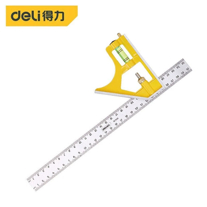 Уплотнительная многофункциональная комбинированная угловая линейка из нержавеющей стали с прямым углом линейка 45 градусов толще L-образная угловая линейка