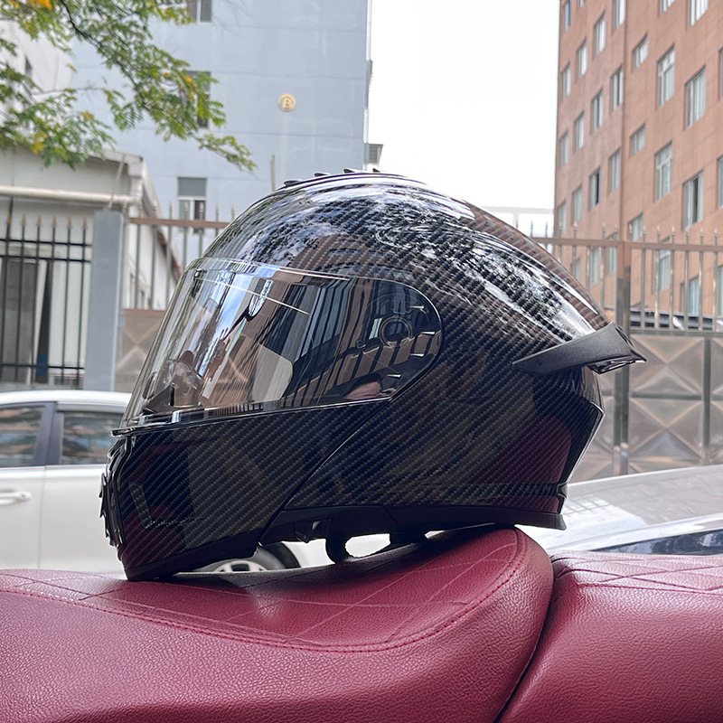 Orz casco de coche eléctrico masculino y femenino casco de verano doble espejo trasero medio completo personalidad cuatro estaciones pareja Bluetooth