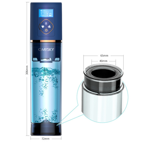 Peng Bogen Bath Cup LED LCD Men's Negative Pressure Stretching Exercise Black King Kong Sauna Water Bath Fully Automatic Aircraft Cup