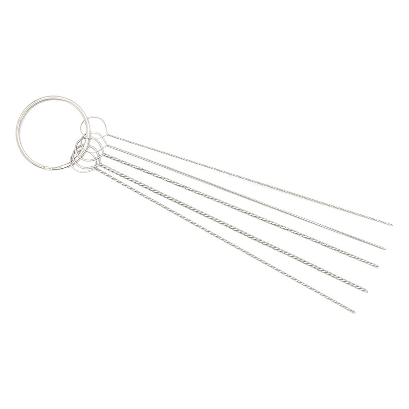 Cepillo de limpieza mecánico directo de fábrica pistola de pulverización pluma cepillo de nylon boquilla de aguja multifuncional cepillo de limpieza al por mayor