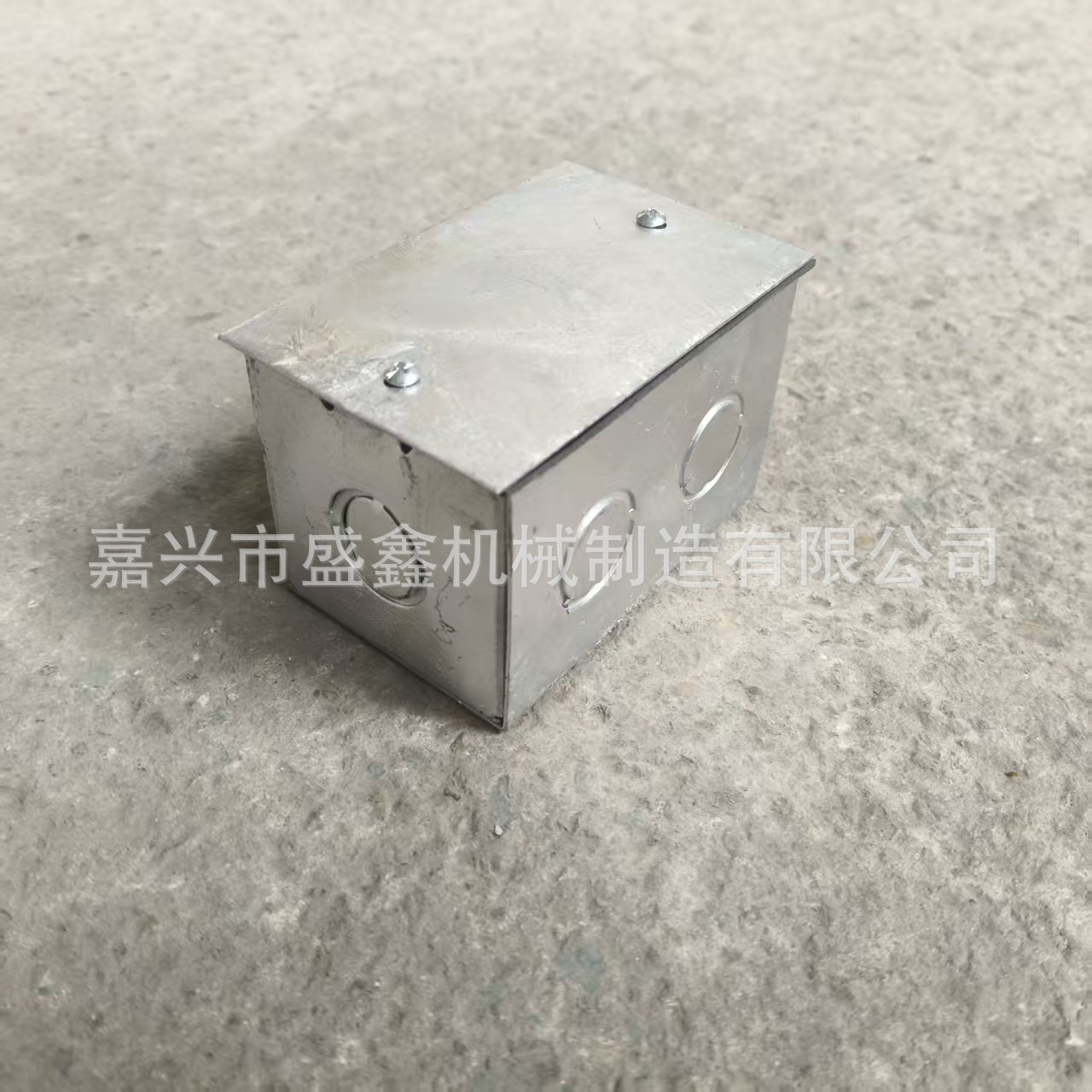 智利长方形热浸锌焊接金属线盒200*100*100镀锌板接线盒