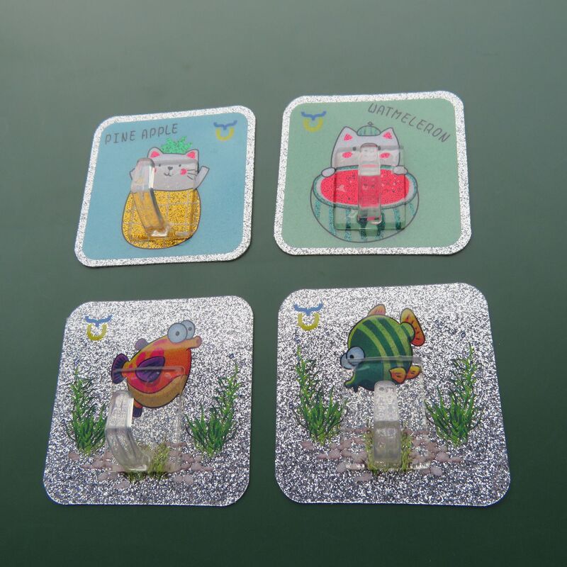 Factory wholesale new creative crystal glue seamless strong wall hook punch-free sticky hook Factory wholesale new creative crystal glue seamless strong wall hook punch-free sticky hook