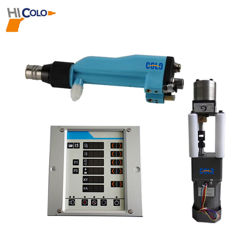 液体自动静电喷枪 水油涂料通用多功能喷涂设备 液体静电喷涂机