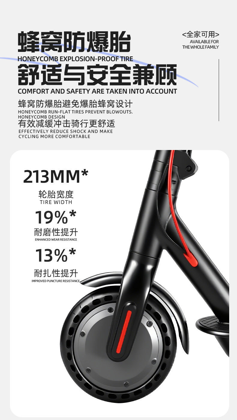 Cross-border wholesale of electric scooters for adults and students, foldable two-wheeled electric scooters, transportation tools, factory wholesale