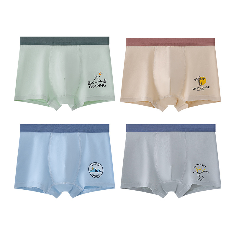 Pantalones de algodón para niños adolescentes, pantalones cortos para estudiantes de secundaria y secundaria en desarrollo, pantalones de engordamiento