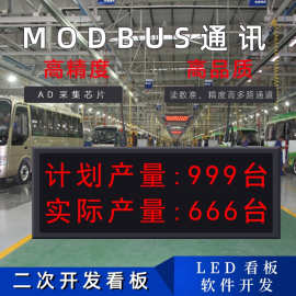 二次开发led显示屏传感器工控组态4-20mA高精度模拟量控制屏0-10