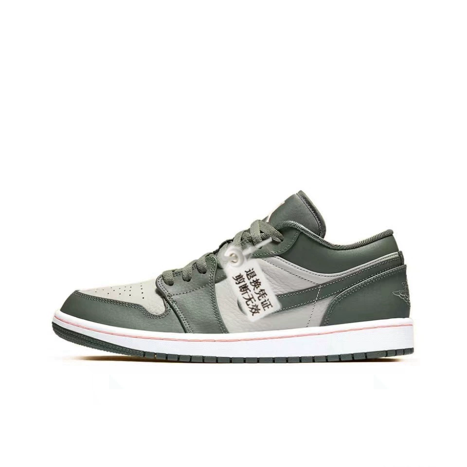 Air Jordan 1, низкие баскетбольные нескользящие универсальные кроссовки для мужчин и женщин для отдыха