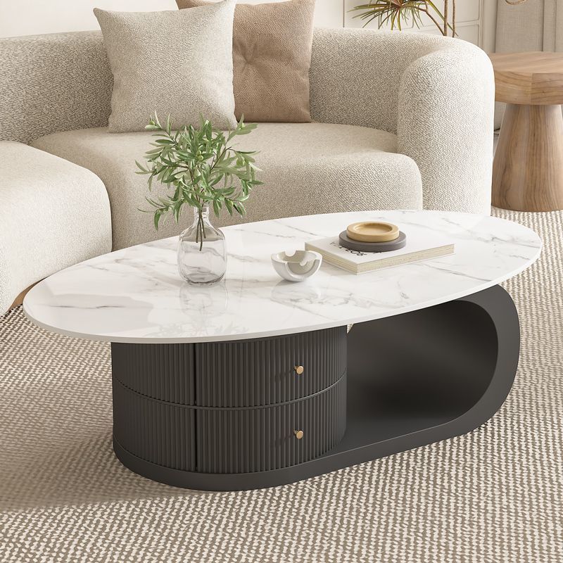 검정색 바닥 + 설산 흰색 데스크탑 [핫 세일]