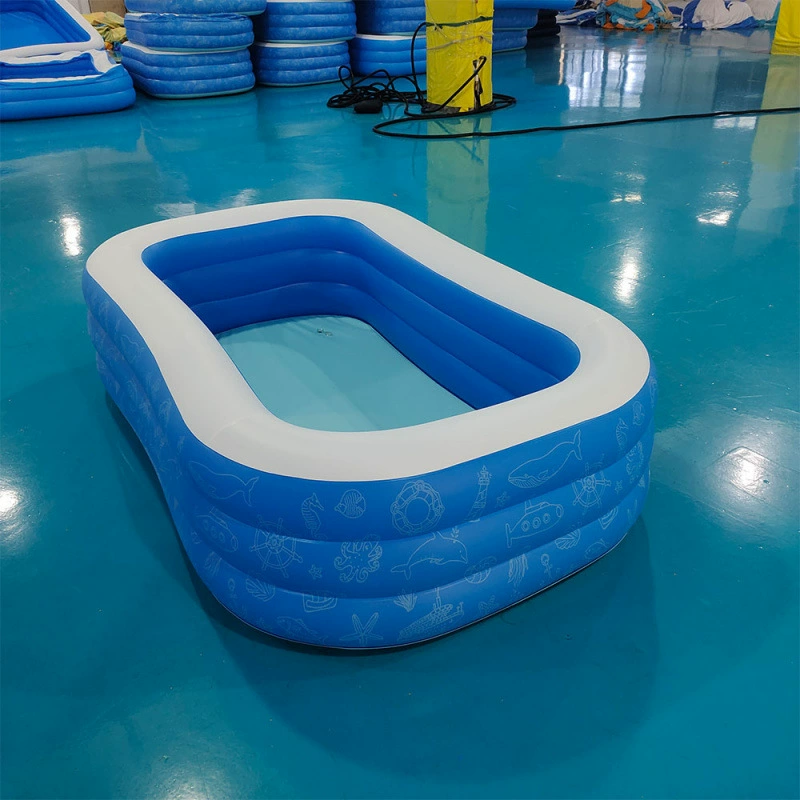Трансграничный 2 м детский надувной бассейн детский детский бассейн домашний надувной толстый бассейн для взрослых