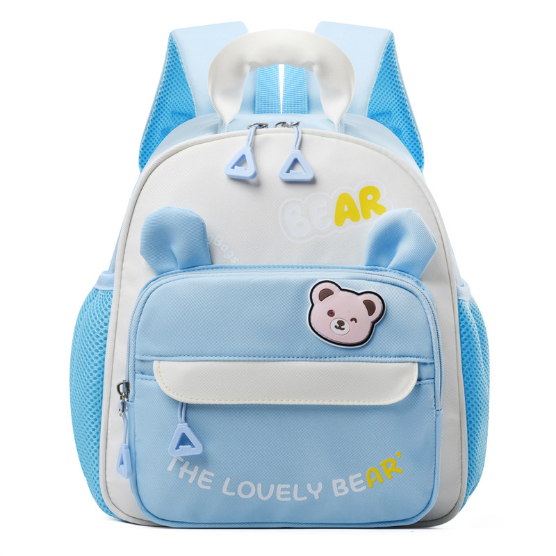 Mochila escolar para niños Mochila para niños de jardín de infantes de dibujos animados coreanos 3-5 años Mochila de viaje para niños y niñas