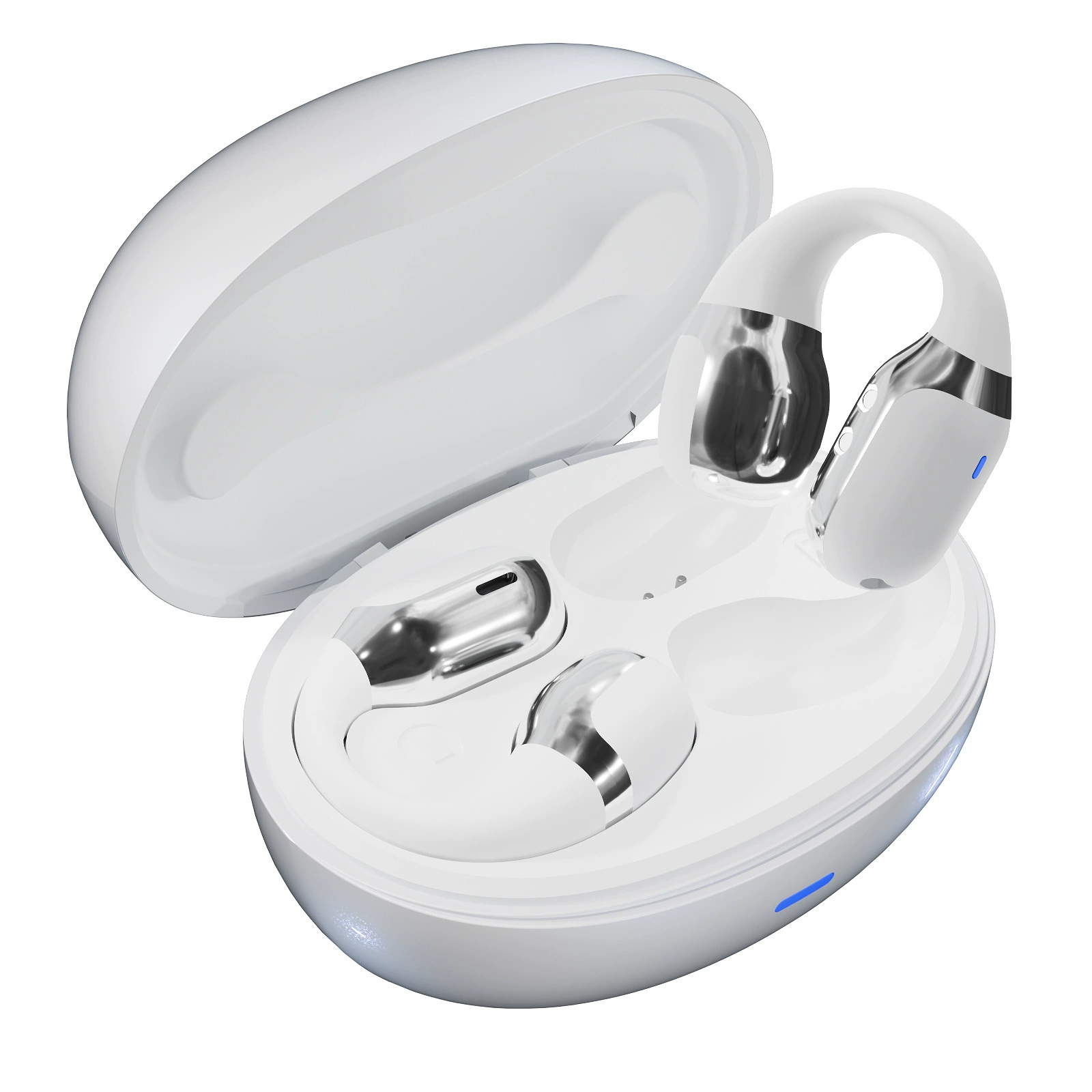 Зажимы для ушей, водонепроницаемые наушники с удлинённой формой, bluetooth