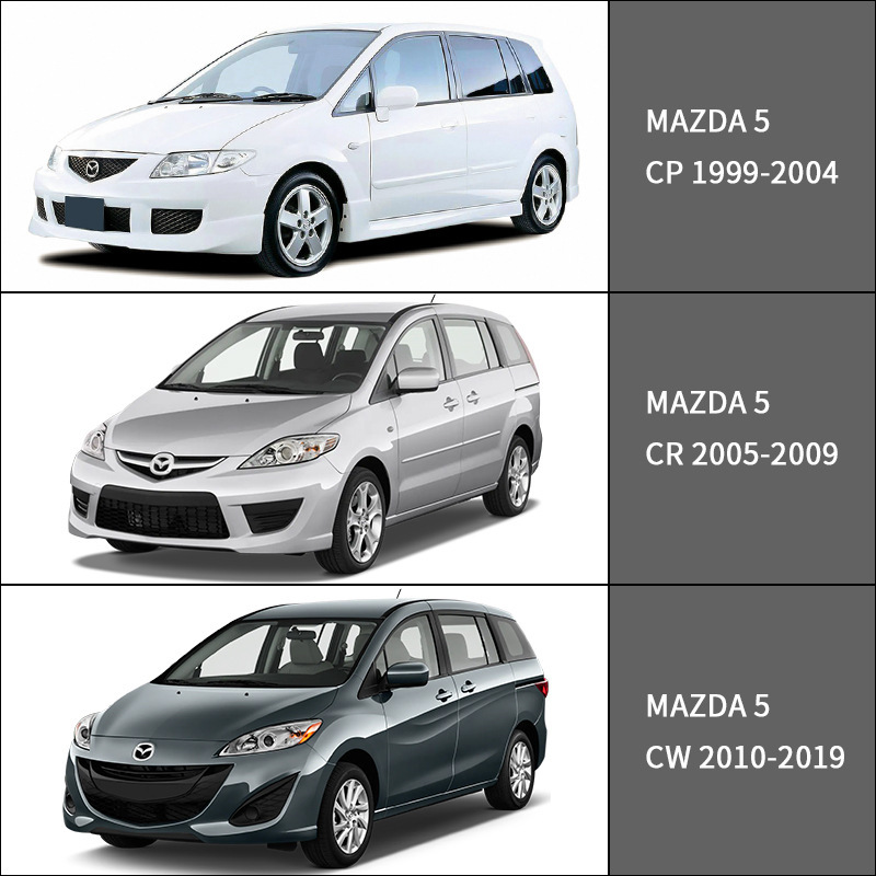 Suitable for Mazda 5 Window Rain Visor Rearview Mirror Rain Eyebrow Mazda 5 Window Visor