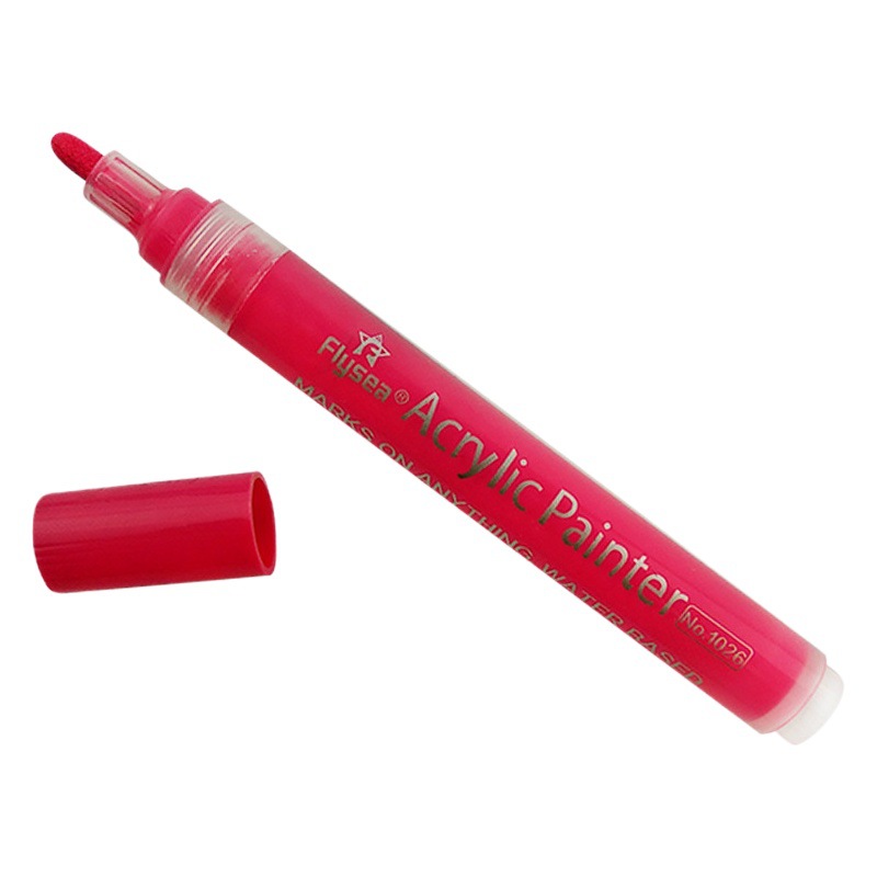 Acrylic Paint Body Painting Student Graffiti Painting Single Color Marker Pen Handmade Student Painting Graffiti