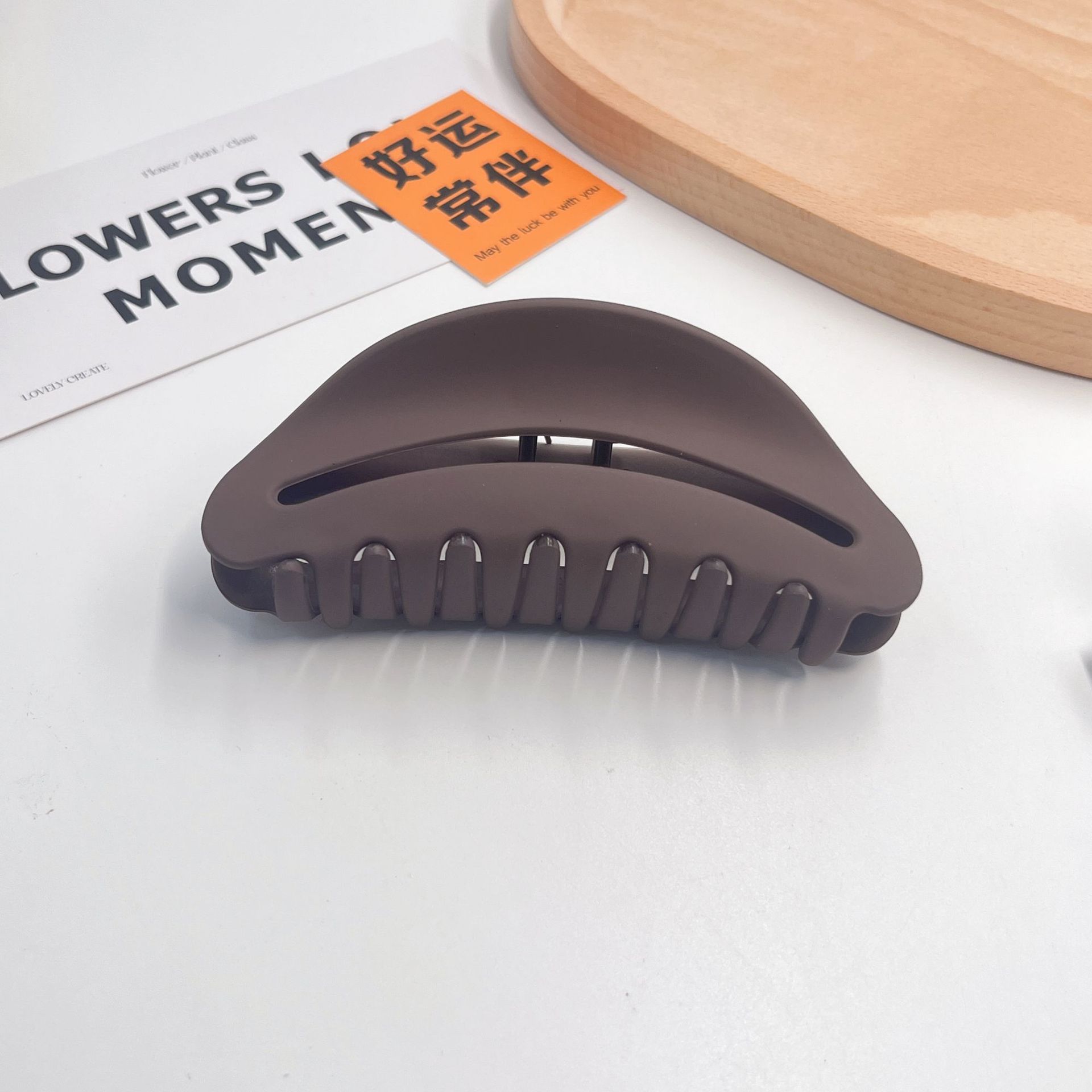 Pinza tipo tiburón extra grande de 13 cm, elegante y resistente