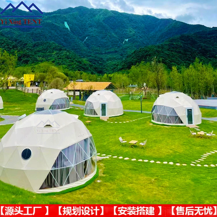 [Палатка-домик круглая палатка от производителя палаток для отеля, сельская экологическая палатка-купольная палатка]