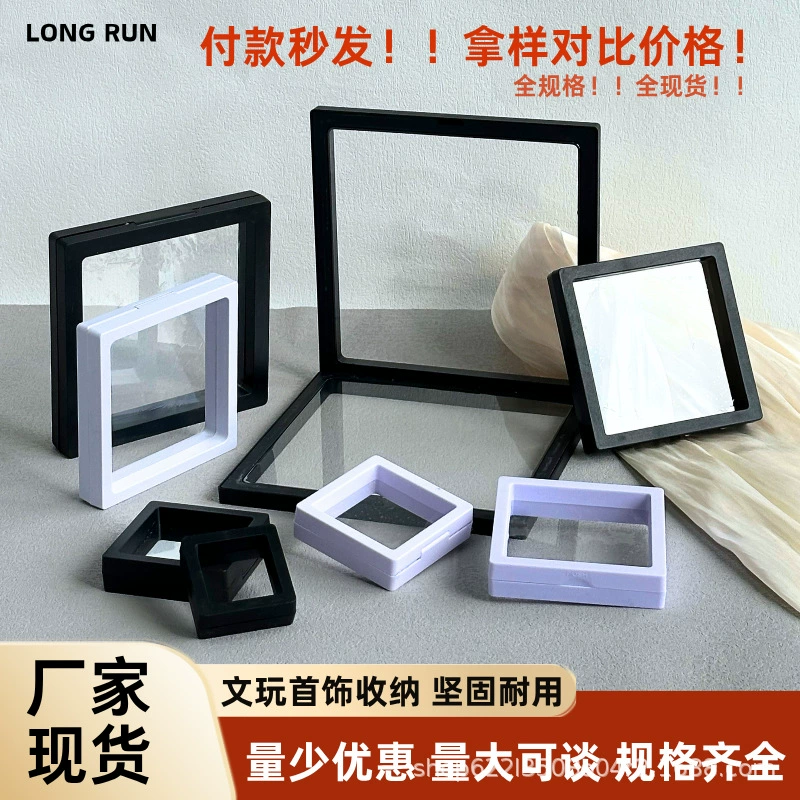 Pe пленочная подвесная коробка ювелирные изделия прецизионная стойка пыли хранения высокого уровня прозрачная подвесная упаковка коробка оптом