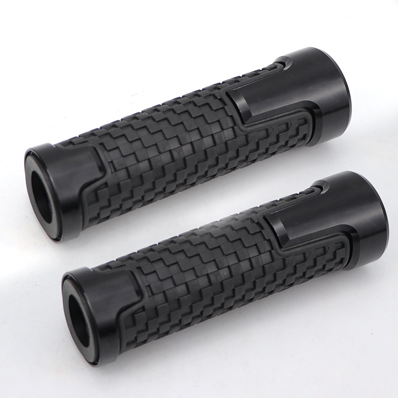Motorcycle Handlebar Grips Cnc Modified Handlebar Rubber Grips 22mm Universal Handlebar Rubber Grips Throttle Grip
