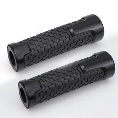 Motorcycle Handlebar Grips Cnc Motorcycle Handle Cover - 2224mm1-pair-black