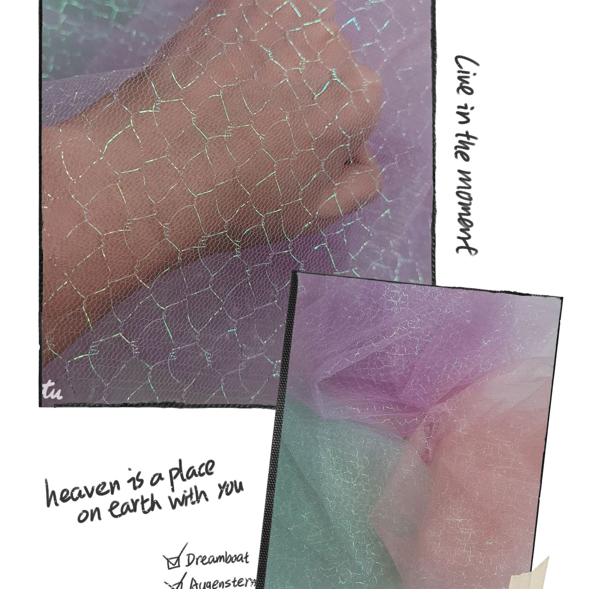 热卖款~无弹透薄锦纶无规则小方块七彩丝提花网纱 仙美款裙装面料