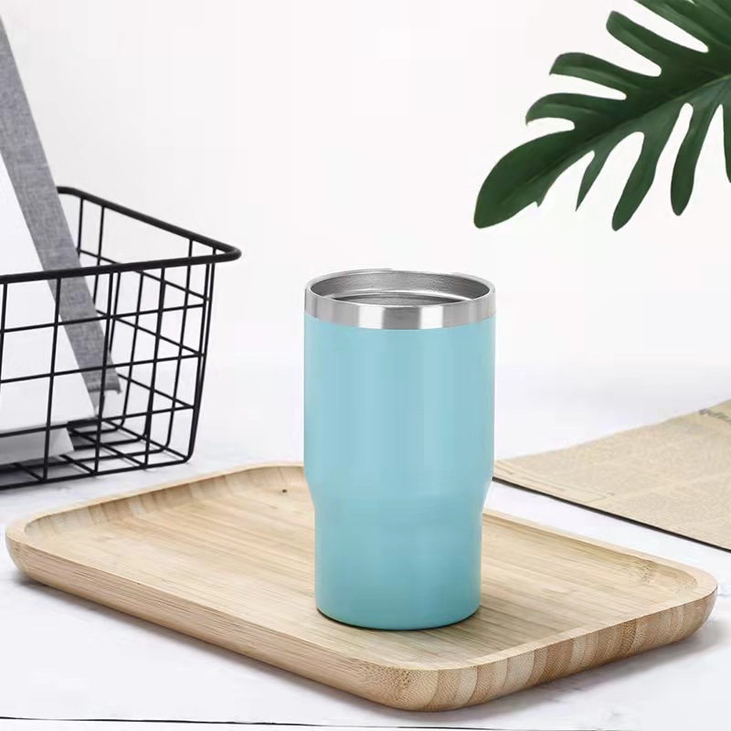 14o doble cubierta de acero inoxidable doble vacío hielo taza de agua de cerveza bebida refrigerante refrigerante taza de aislamiento térmico para automóviles image 15