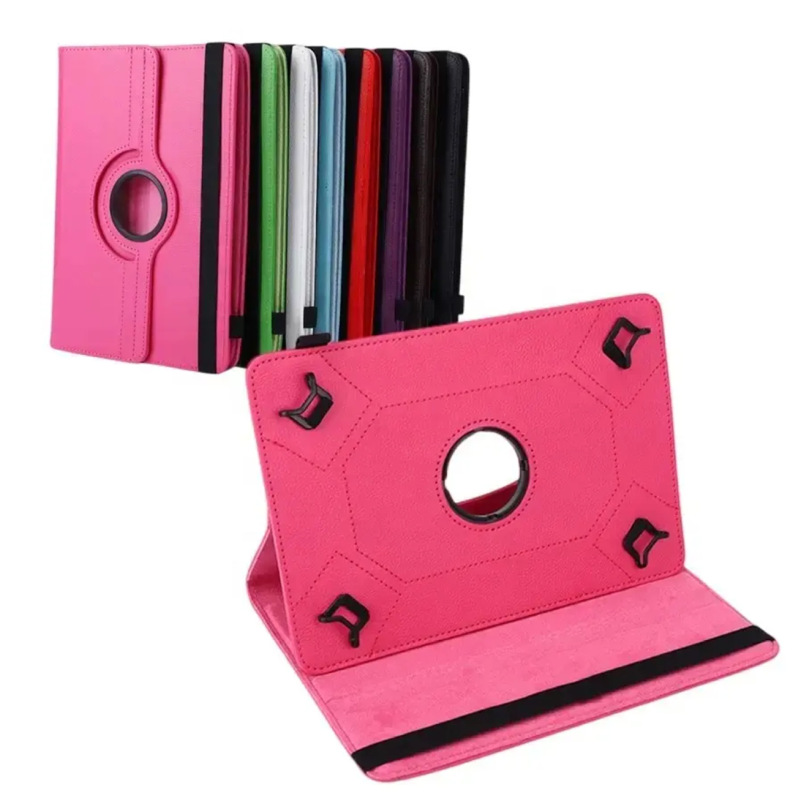 iPad Tablet Protective Case 10inch Universal 360 ° Rotating Large Rubber Ring Case for iPad Air 2 Protective Cover