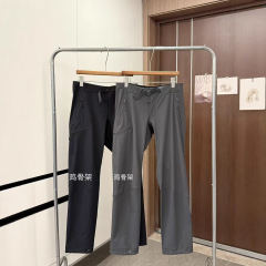 鸟家25年秋季新款休闲户外运动男裤秋季男士纯色弹力直筒休闲裤