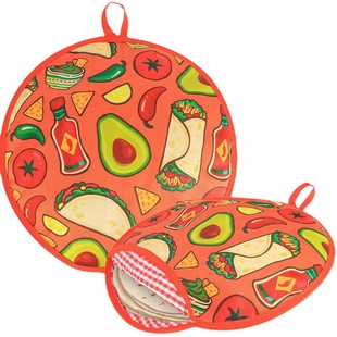 Tortilla Warmer Tortilla Insulation Bag 12inch Insulated Tortilla Preserver Pizza Insulation Bag