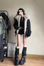 甜酷冬新款爆款小众加厚棉服短款女韩版宽松学生外套可爱高级ins