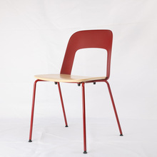 北欧实木软包餐椅家用化妆椅简约现代售楼处洽谈休闲靠背椅子