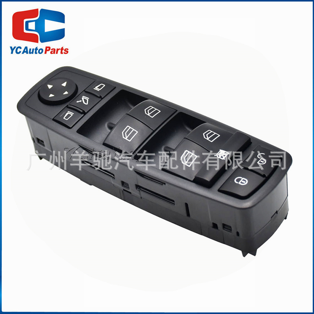 A1698206710 Ventana eléctrica con interruptor de función de ajuste plegable para Mercedes-Benz W169 W245 W251 image 3