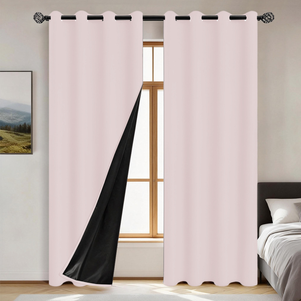 13 light pink [pongee coating] / W:100cm*l:130cm perforated single piece, about 177g