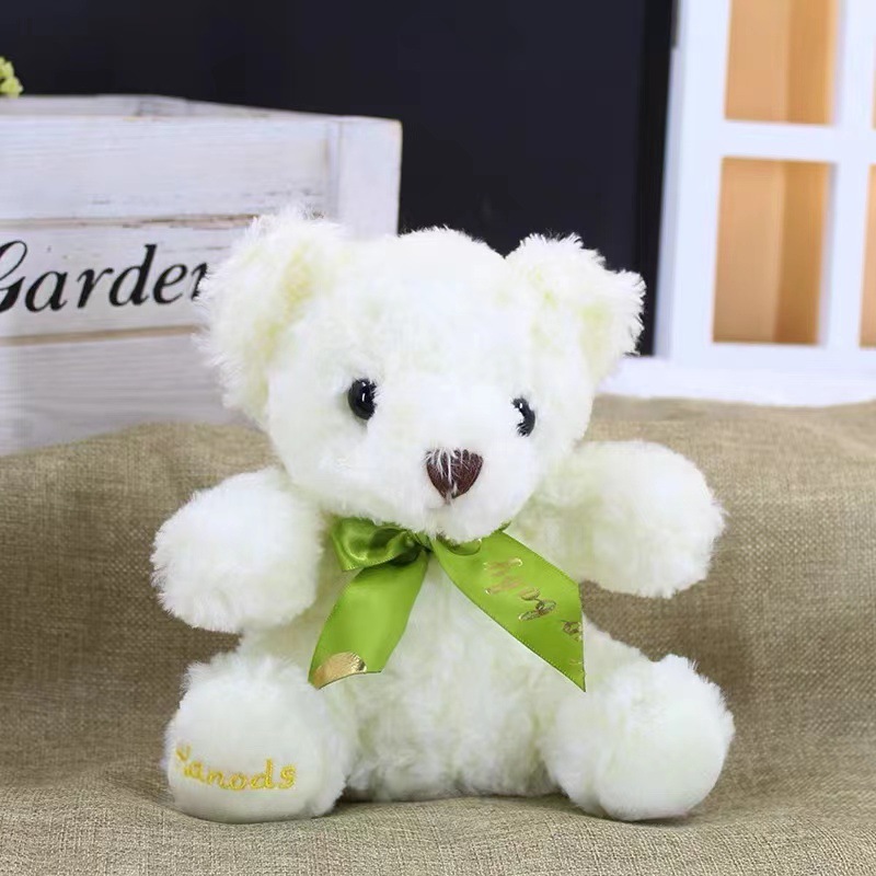 Teddy bear 7-inch doll toy activity grab machine doll throwing plush doll wholesale birthday gift push